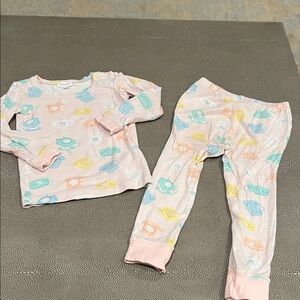Angel Dear Pastel Print Kids Pajama Set